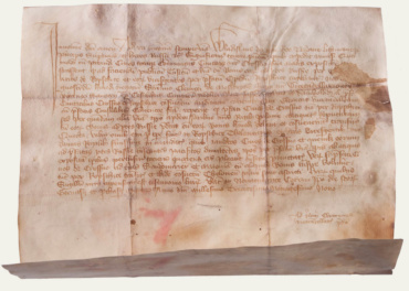 Najstarszy dokument królewski 1399 - Muzeum Podkarpackie w Krośnie